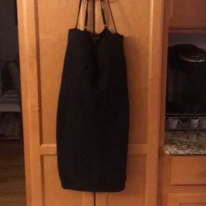 Spandex stretch mini dress